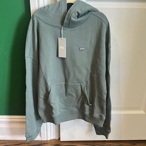 Kith Kids Hoodie in Sage Green